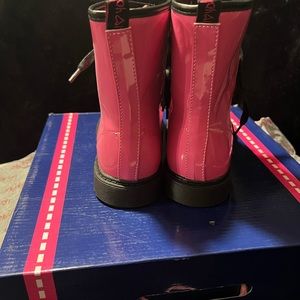 Girls pink  boots